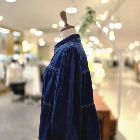 캉캉데님 블라우스