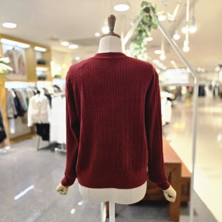 잔꽈색색단추 가디건