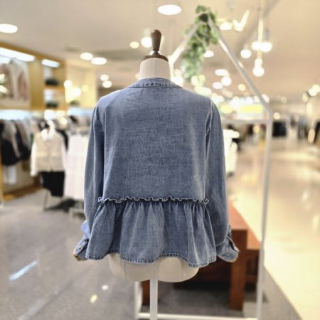 캉캉 청 블라우스