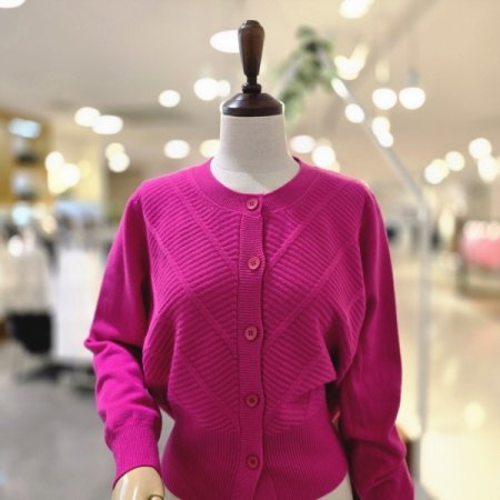 사선빗살 가디건