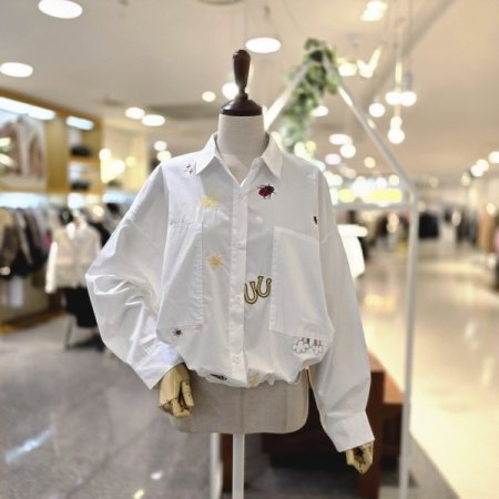 무당벌레 자수셔츠