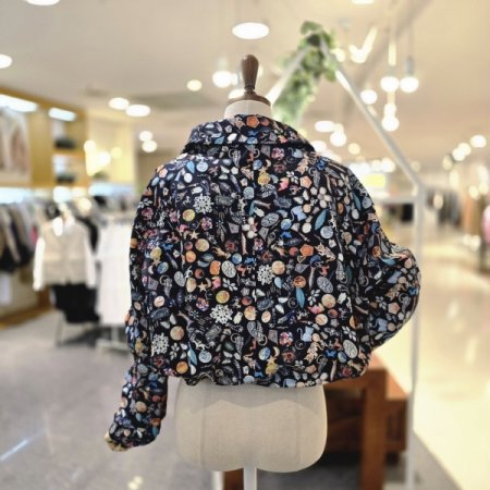 블랙나염 바람막이점퍼