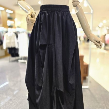 배색캉캉 스커트