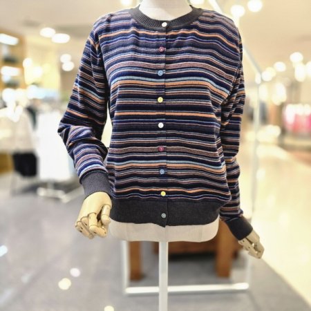 잔줄단가라 가디건