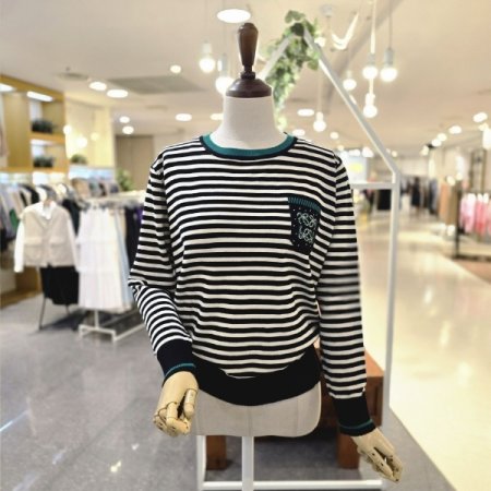 큐빅주머니 니트