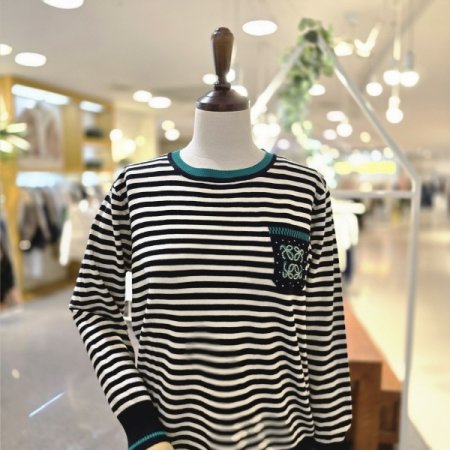 큐빅주머니 니트