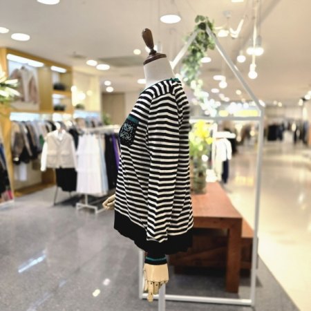 큐빅주머니 니트