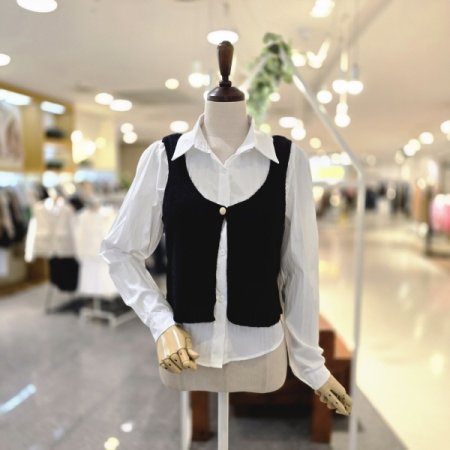 원버튼조끼 블라세트