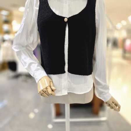 원버튼조끼 블라세트