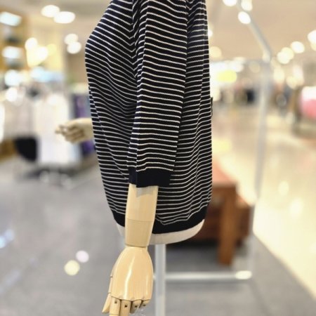 V비즈 단가라셔링니트