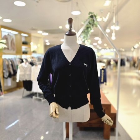 리본니트 가디건