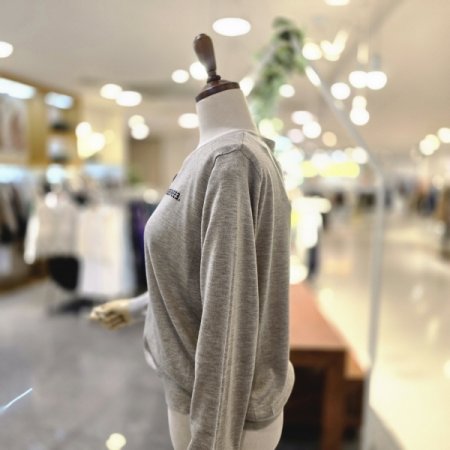 무지개 단추 니트