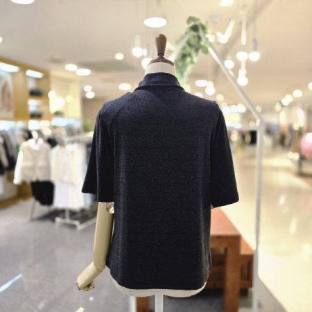 찡반폴라 보들티셔츠