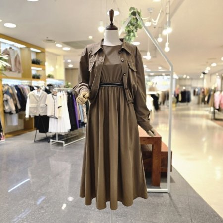 피넬자켓원피스세트