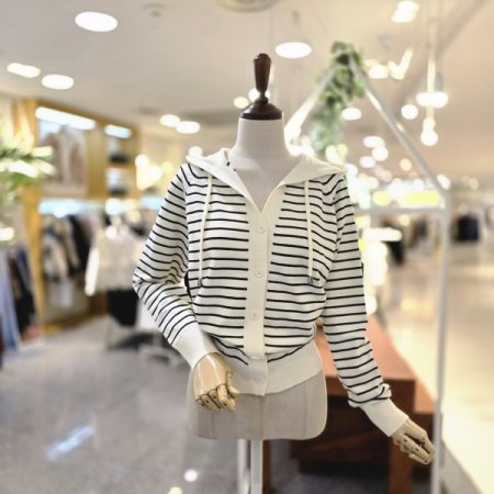 후드브이 단가라가디건