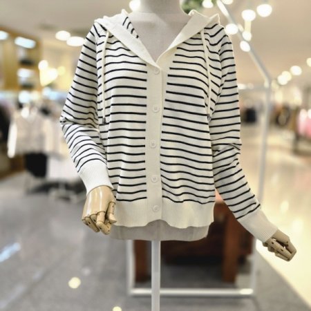 후드브이 단가라가디건