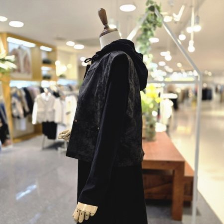 후드원피스조끼세트