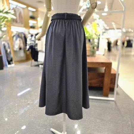 투핀턱 포켓스커트