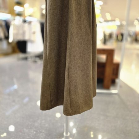 버튼 플레어스커트