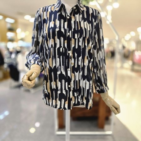 시크카라7부 블라우스