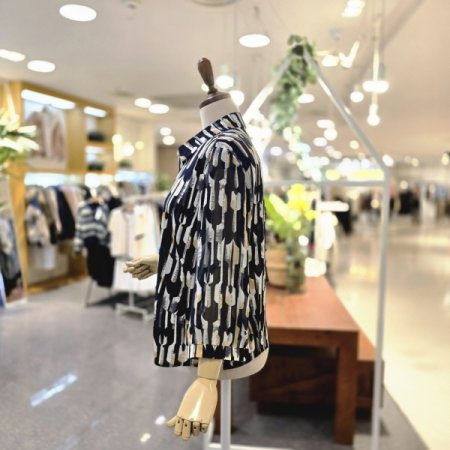 시크카라7부 블라우스