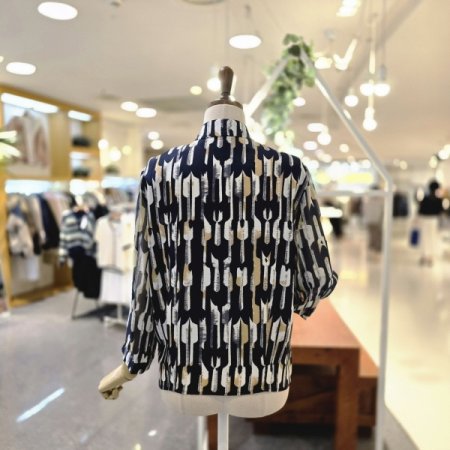 시크카라7부 블라우스