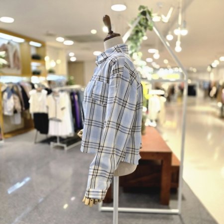 나시세트 모모체크 셔츠