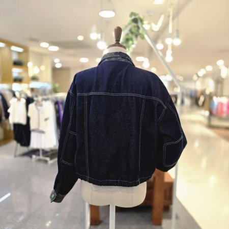 에스닉포켓 데님자켓