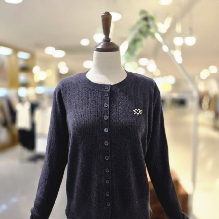 꽈배기패턴 가디건