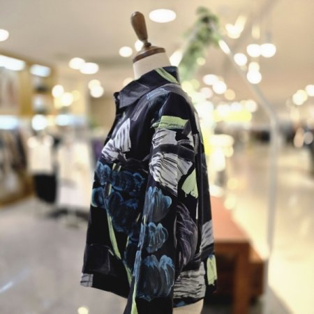 수묵화 블라우스