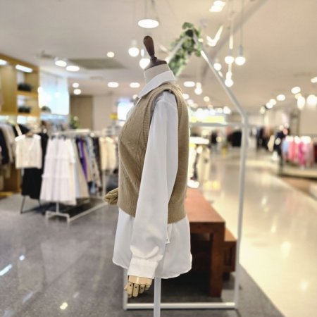 폼폼아가일조끼블라세트