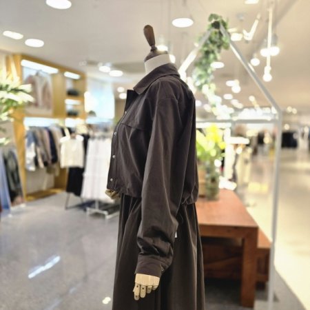 스트민소매원피스자켓세트