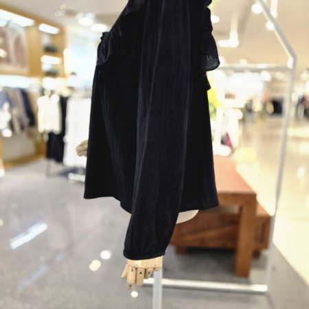 쉬폰프릴 블라우스