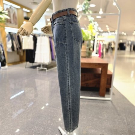 벨트와이드데님팬츠