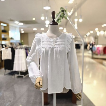 프릴레이스 블라우스