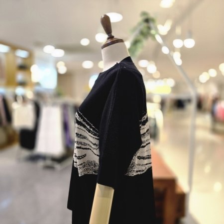 브러시 반팔니트