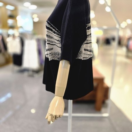 브러시 반팔니트