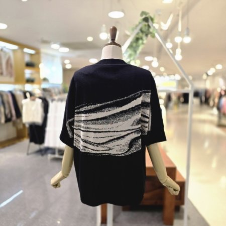 브러시 반팔니트