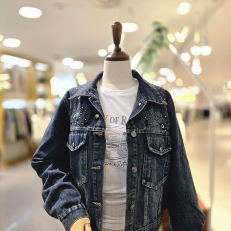 스파클빈티지 데님자켓