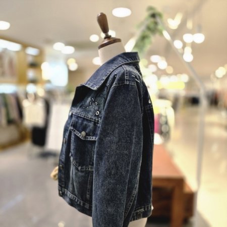 스파클빈티지 데님자켓