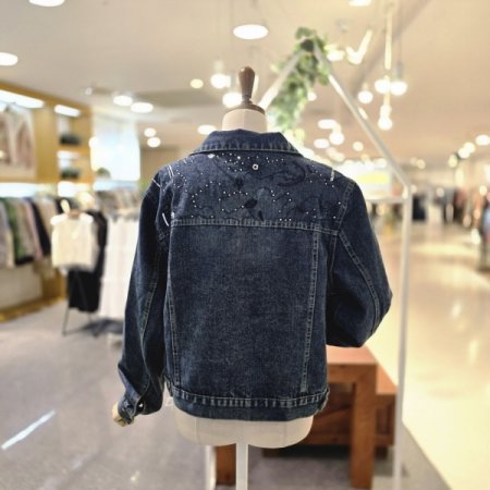 스파클빈티지 데님자켓
