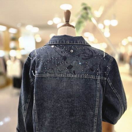 스파클빈티지 데님자켓