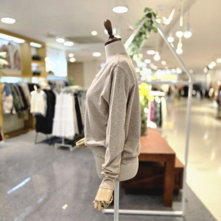 고리넥타이 니트