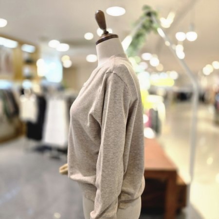 고리넥타이 니트