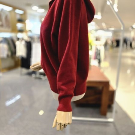 웨이스 후드가디건