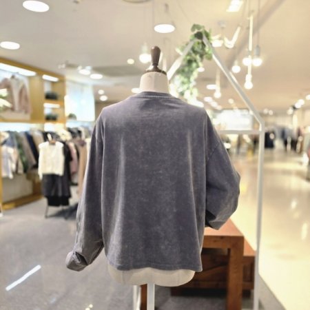 빈티지워싱 프린팅티셔츠