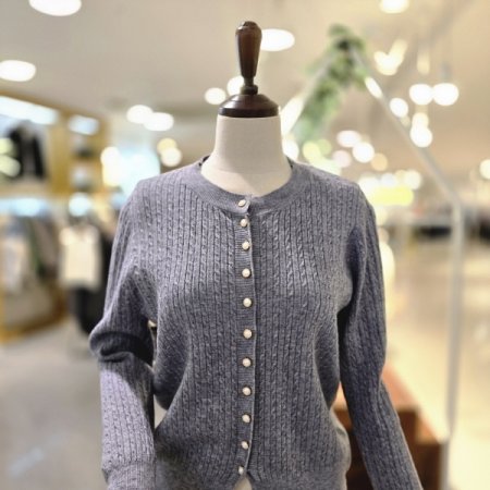 진주단추잔꽈 가디건