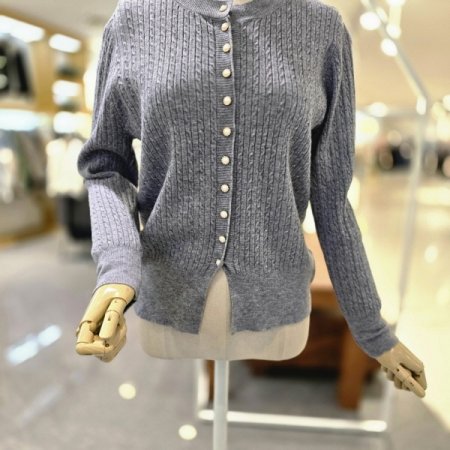 진주단추잔꽈 가디건