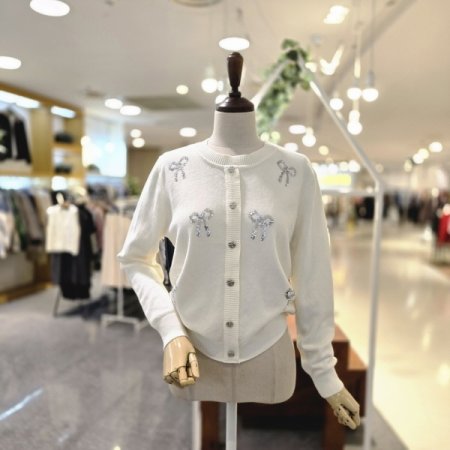 리본스팽글 니트