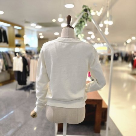 리본스팽글 니트